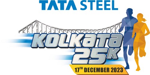 Tata Steel Kolkata 25K 2023 photos, Download Race photos, Finishers medal photos, Finisher video, Finish line photographs, Race photography, Event photography, Candid moments of Race participants